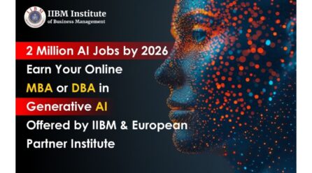 2 Million AI Jobs by 2026 — IIBM Institute Launches Online MBA and Online Doctorate (DBA) in Generative AI with Leading European University