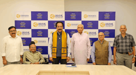 Dr. S. Somanath Assumes Office as Chancellor of Chanakya University; Reconstituted Board of Governors Announced