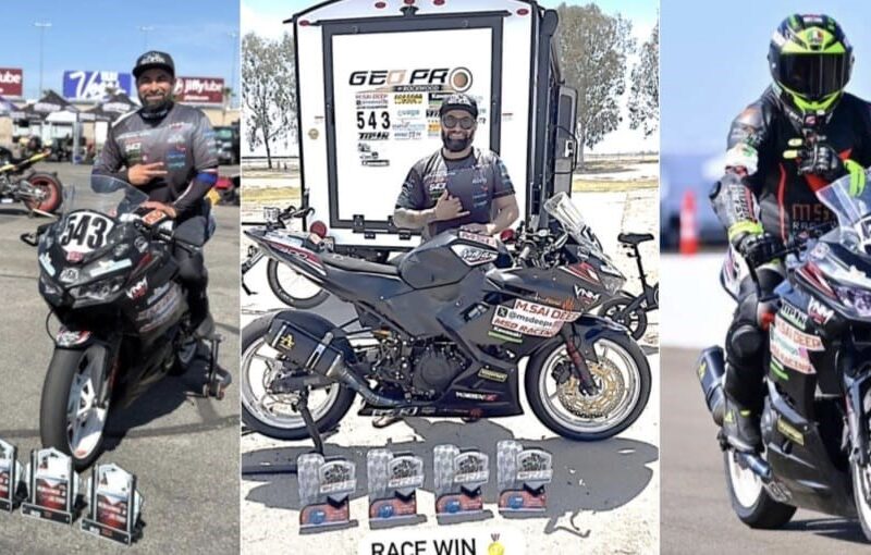 Indian Motorsport Ambassador M. Sai Deep Continues Global Impact with U.S. CRA Success and International Mentorship Roles