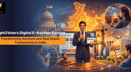 Right2Vote’s Digital E-Auction System Is Transforming Auctions and Real Estate Transactions in India