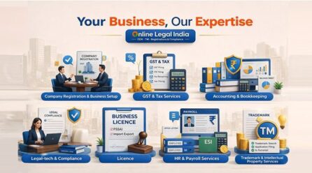 India’s first all-in-one platform offering business registration, GST, tax, compliance, legal (ODR), audit, HR & payroll–everything in one place
